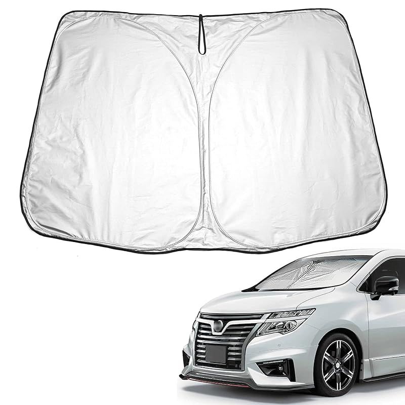 SXCY 新型 日産 エルグランド E52 サンシェード 後期 フロントガラス用