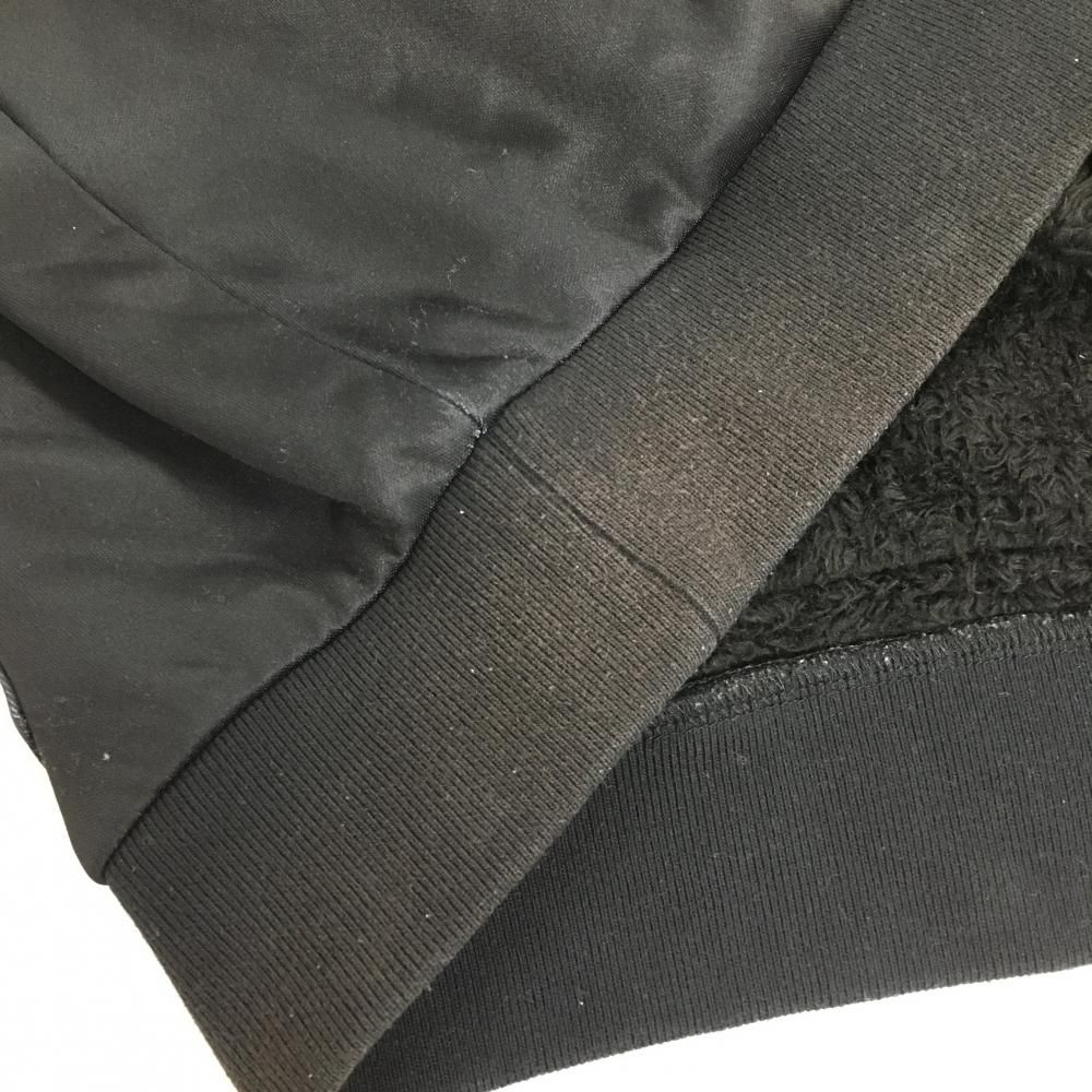 ジャックバニー パーカー 黒×白 裏ボア ビッグロゴ メンズ 6(XL