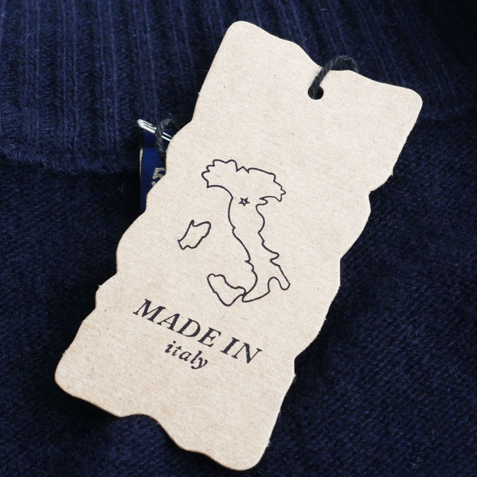 メイドインイタリー●25-26秋冬●ラグジュアリーカシミヤニットブルゾン●メンズ