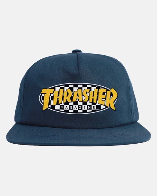 THRASHER / CHECKERED CAP - メルカリ