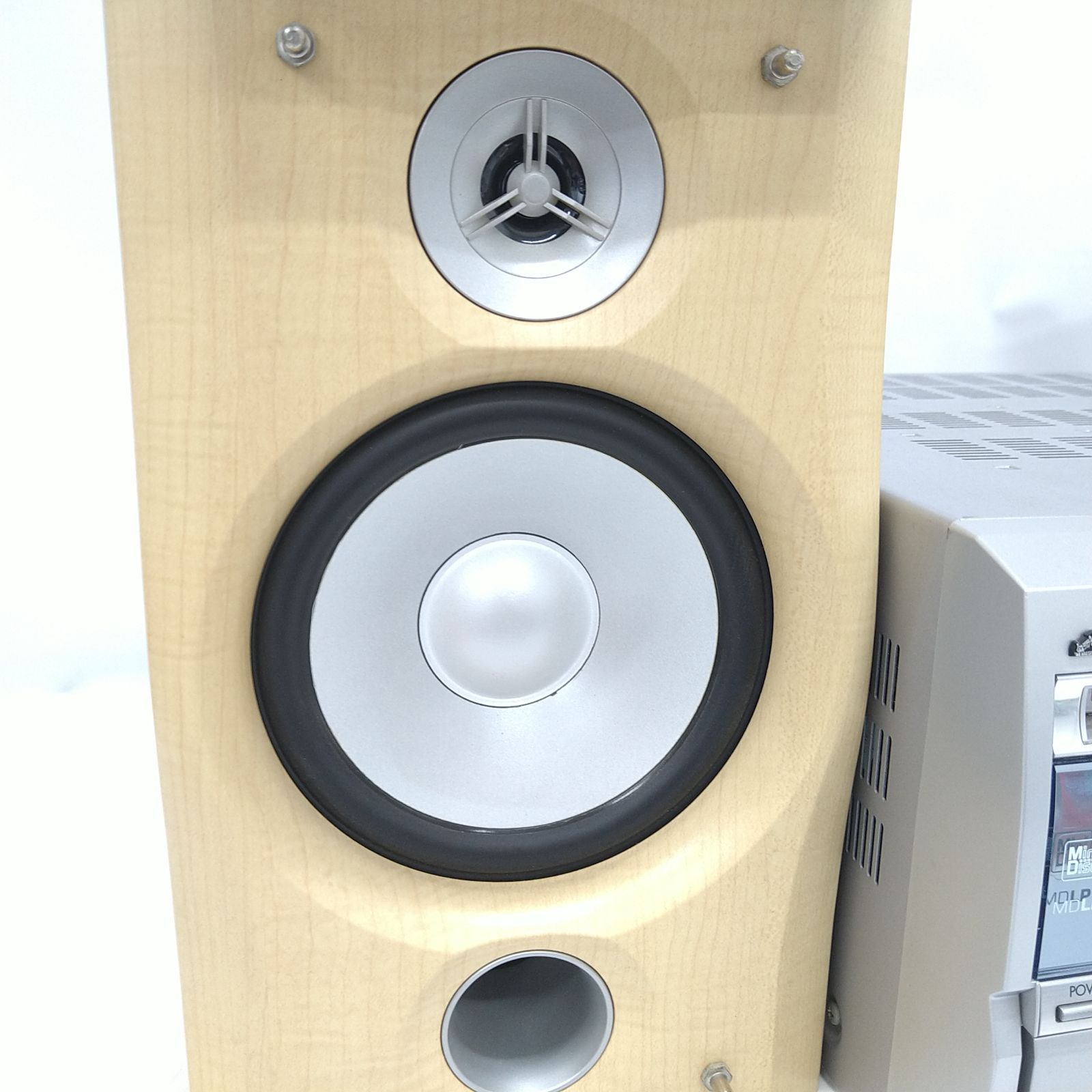 ジャンク】VICTOR ビクター ダブル MD 3枚 CDチェンジャー