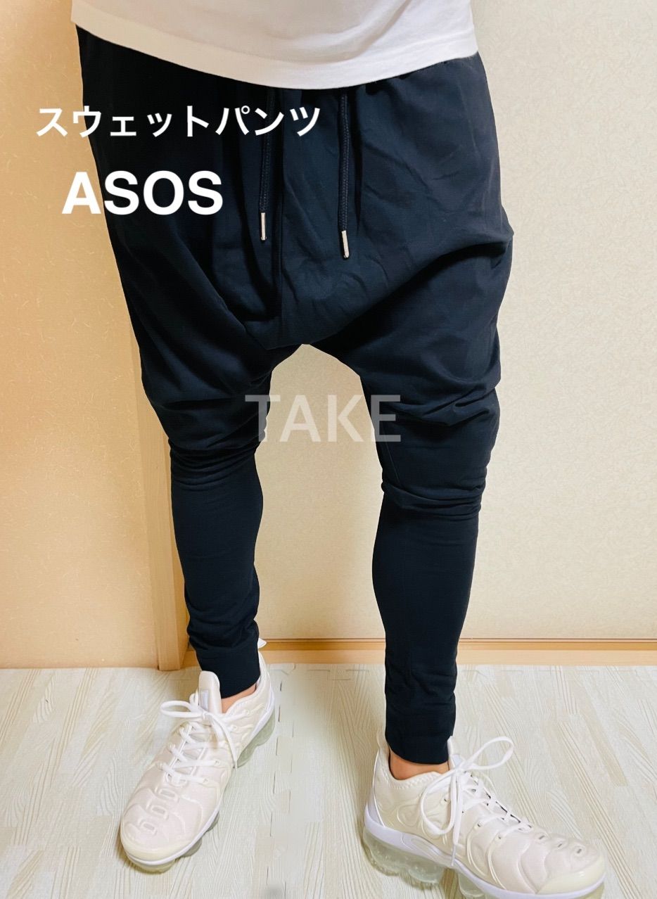 asos エイソス サルエルパンツ スウェット スキニー GACKT ガクト