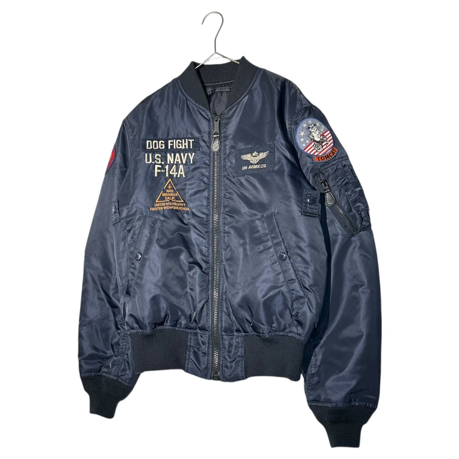 ⭐️美品⭐️ AVIREX TOMCAT フライトジャケットMA-1 TOP GUN AVIREX アビレックス MA-1 TOMCAT MA1 トムキャット TOPGUN