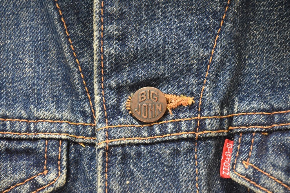 新品 BIG JOHN 601X ビッグジョン デニムジャケット Gジャン デッド