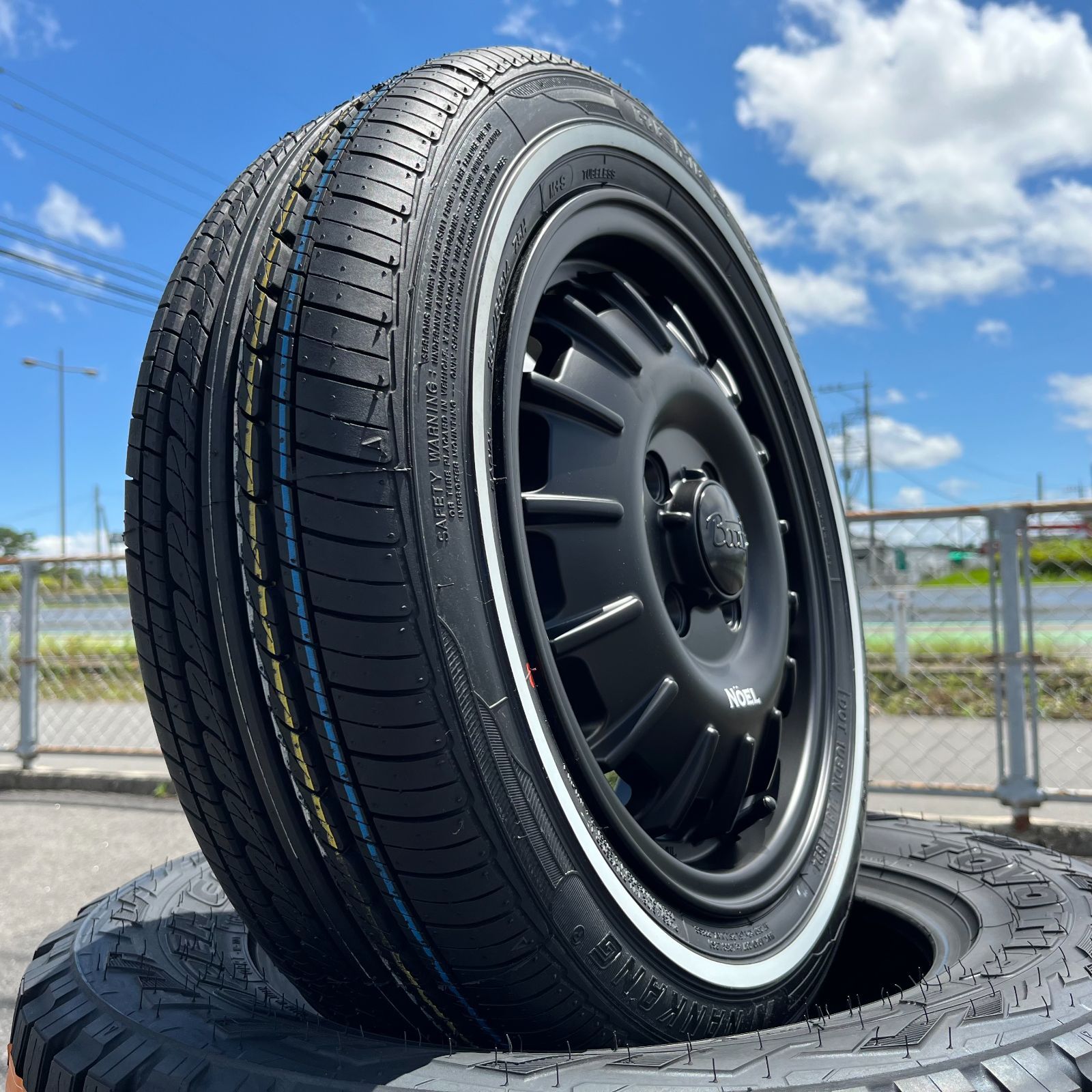 軽自動車タイヤホイール 4本セット 雑誌撮影用 特価品！ラパン ココア