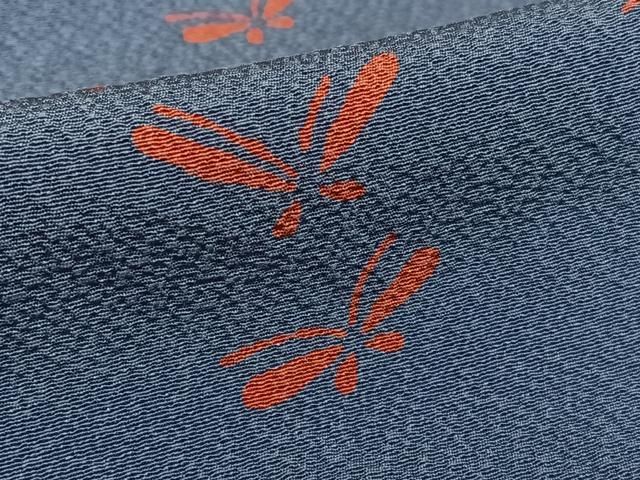 平和屋着物○世界的人形師 辻村寿三郎 ジュサブロー 小紋 舞蝶文 正絹  