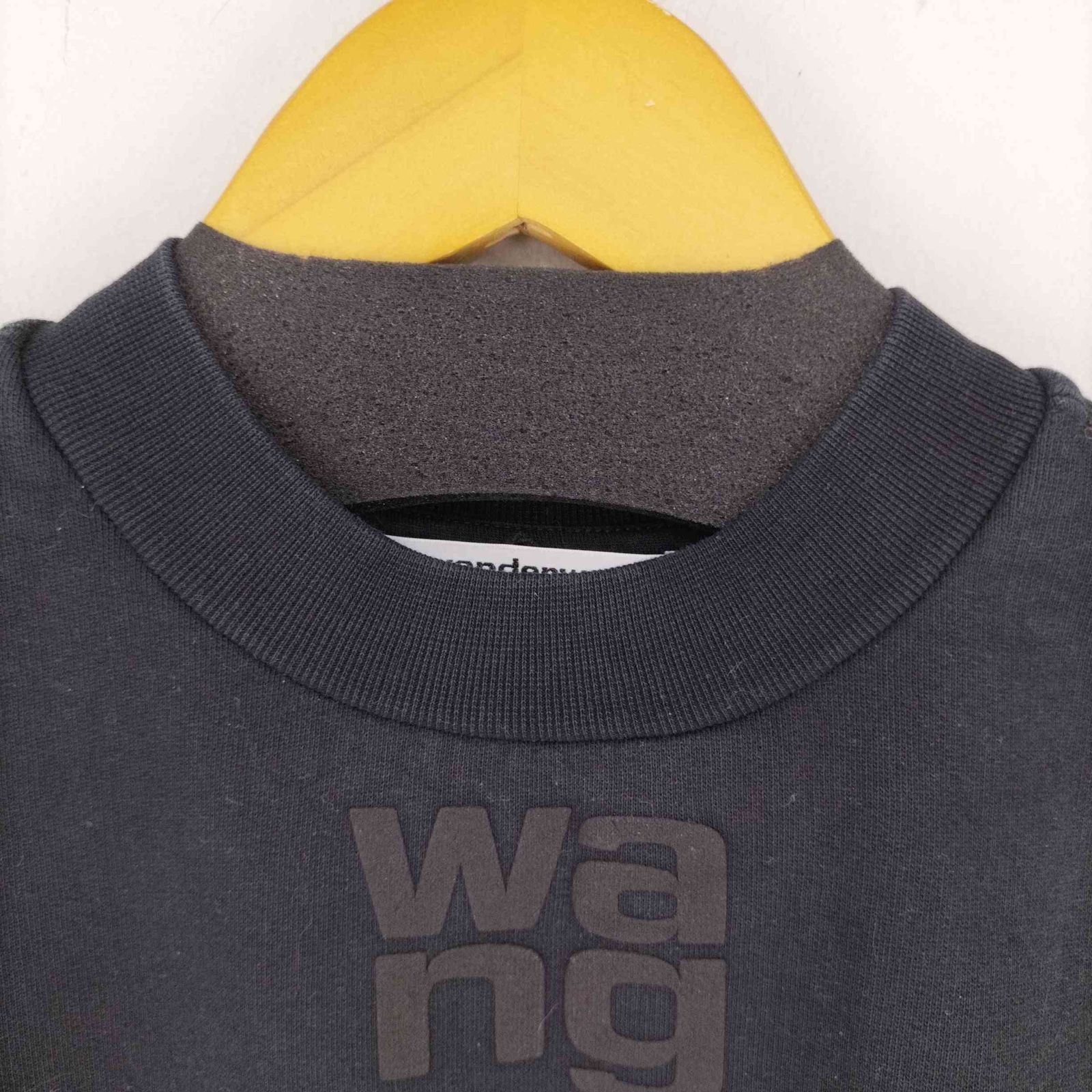 alexanderwang クロップドスウェット alexanderwang アレキサンダーワング ブラック クロップド