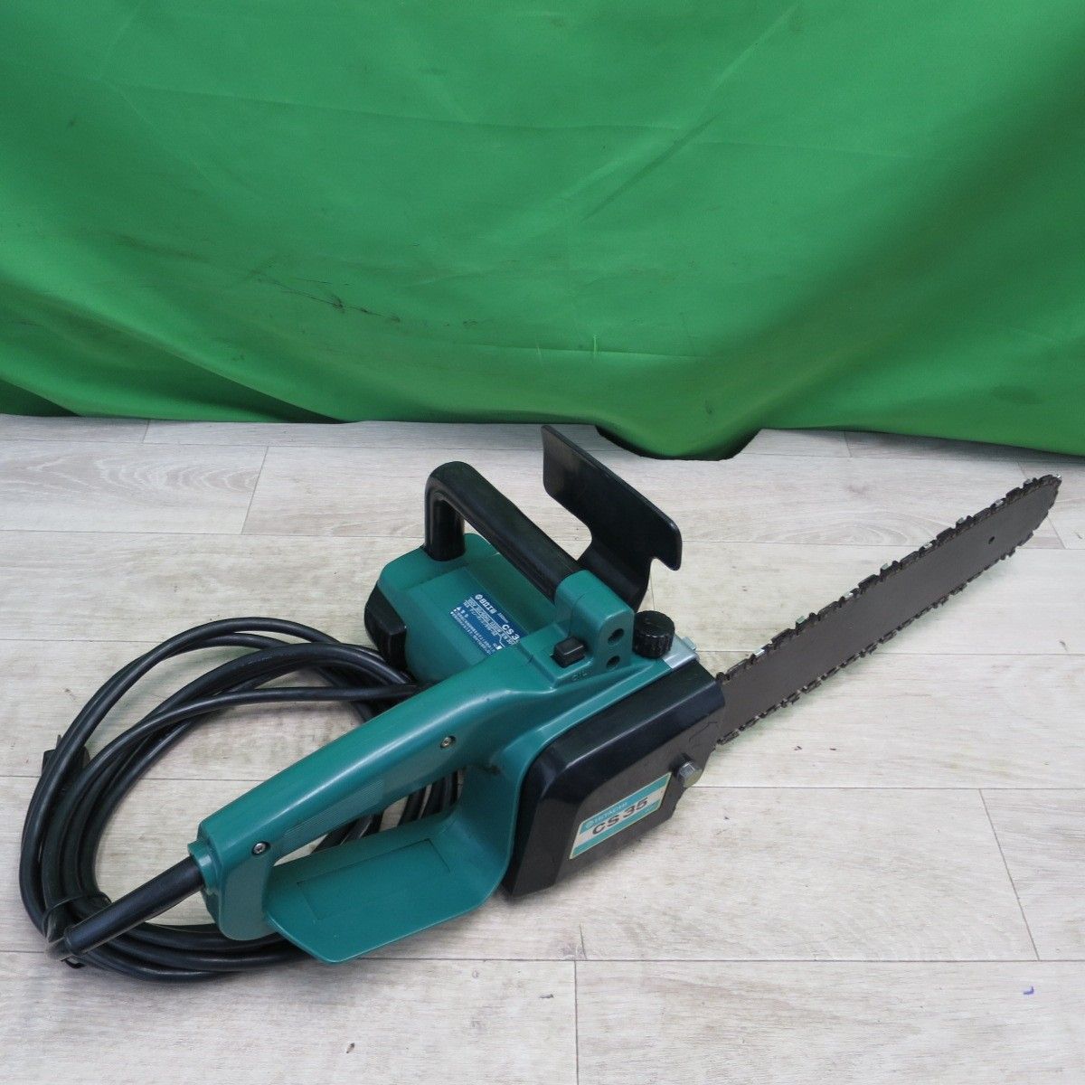 送料無料] ☆日立 350mm チェンソー CS35 チェーンソー 電動