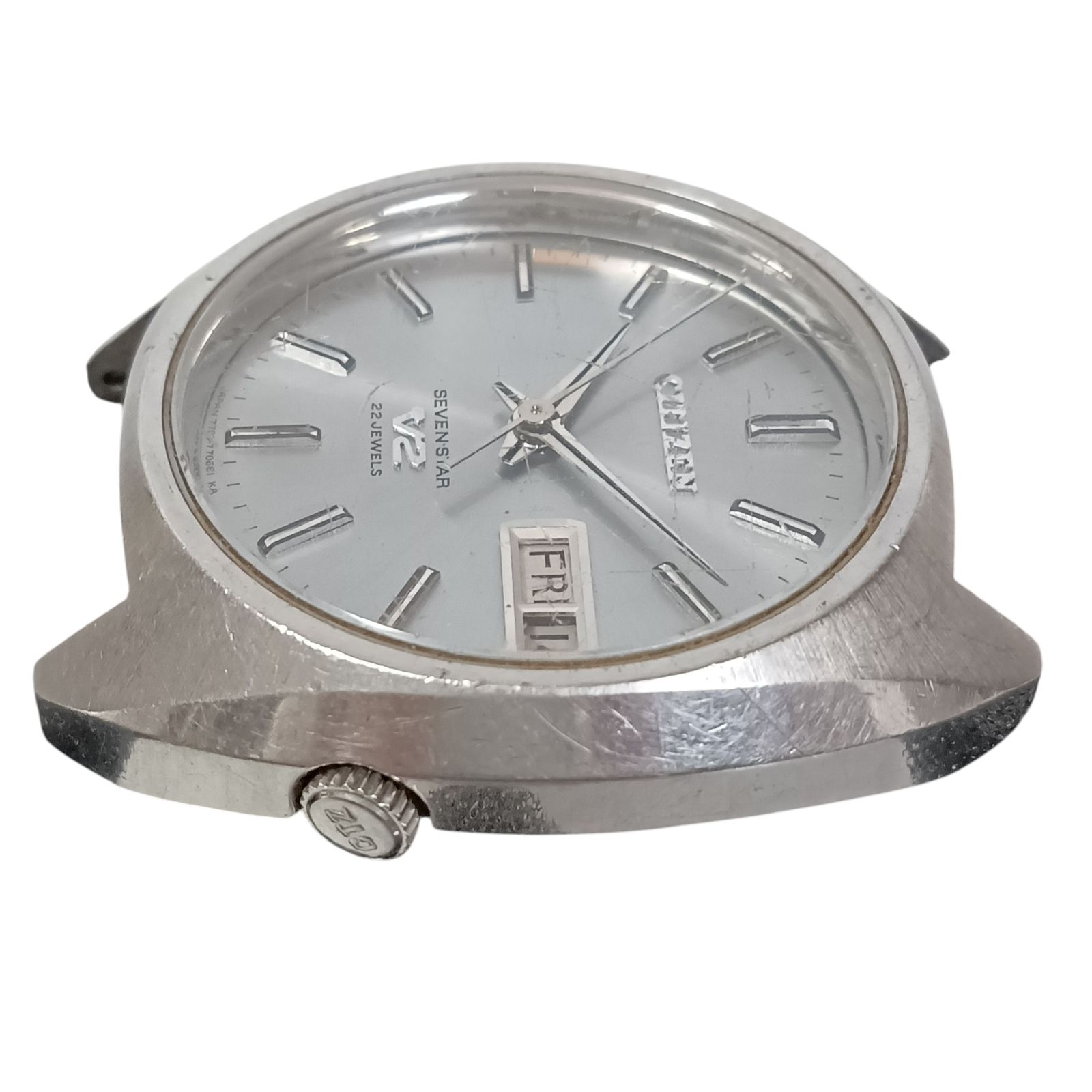 稼働 良品】826-3 CITIZEN SEVEN STAR V2 シチズン セブンスター 7790 