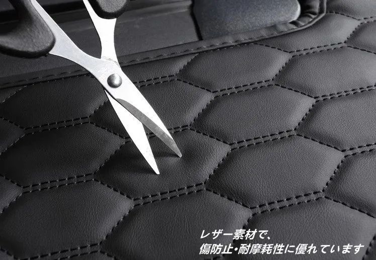 レクサス LM500h 6人乗り 用 防水 トランクマット 高耐久カーゴトレイ 防汚 防滑 ラゲッジマット 1個