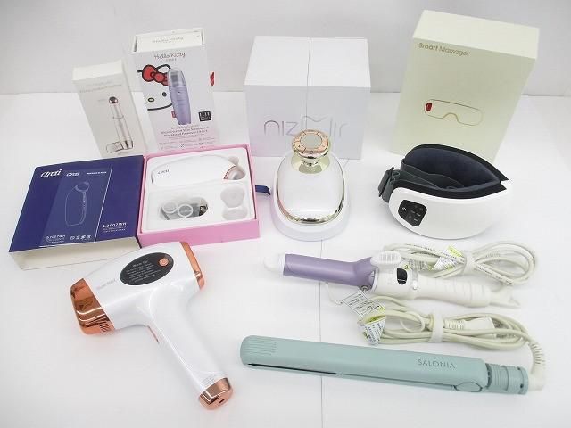 Sarlisi IPL脱毛器 サロニア ストレートアイロン カールアイロン 等8点 家庭用美容器