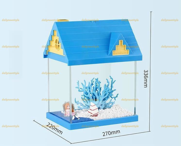 生態学的デスクトップ造園タンク 小型水族館
