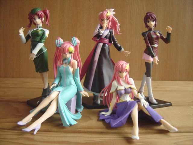 DYo28Dmガンダムヒロインヒストリーザフト編5種