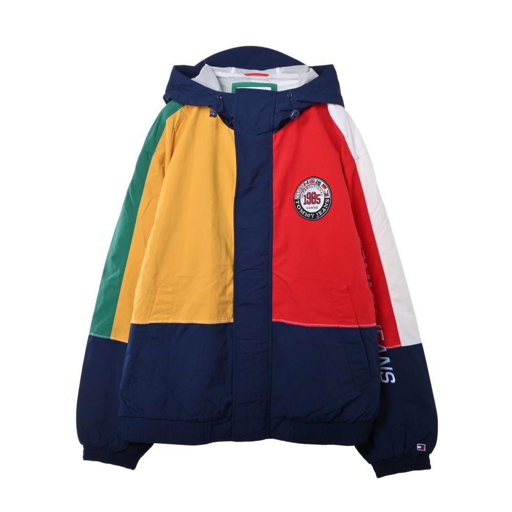 tommy jeans インターナショナル シカゴ ジャケット L マルチ トミージーンズ