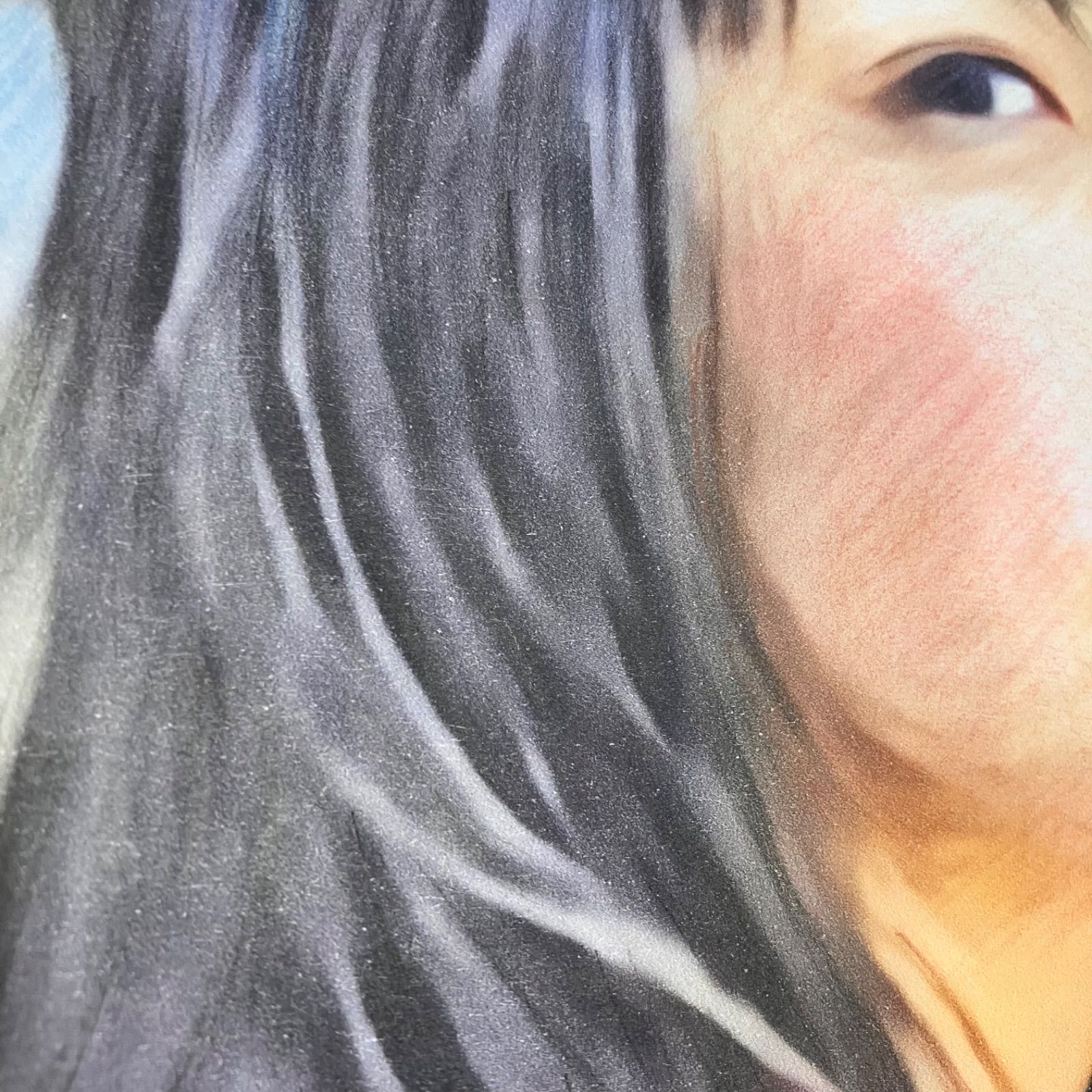 女優画20 額装品 額縁寸法32.7㎝×24.0㎝×1.5㎝ 定款付 京藤夏樹真作