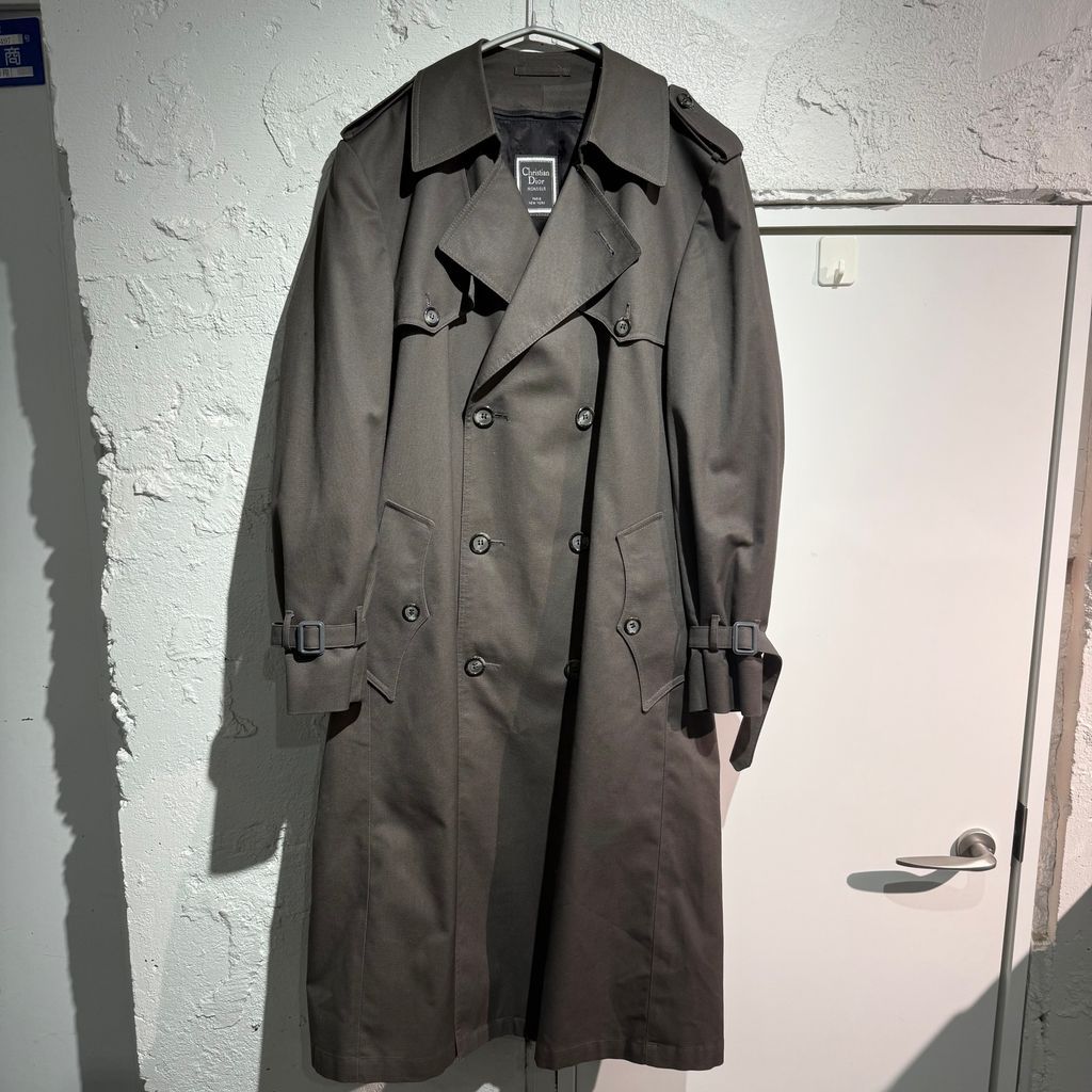 Christian Dior グレー トレンチコート Christian Dior Monsieur