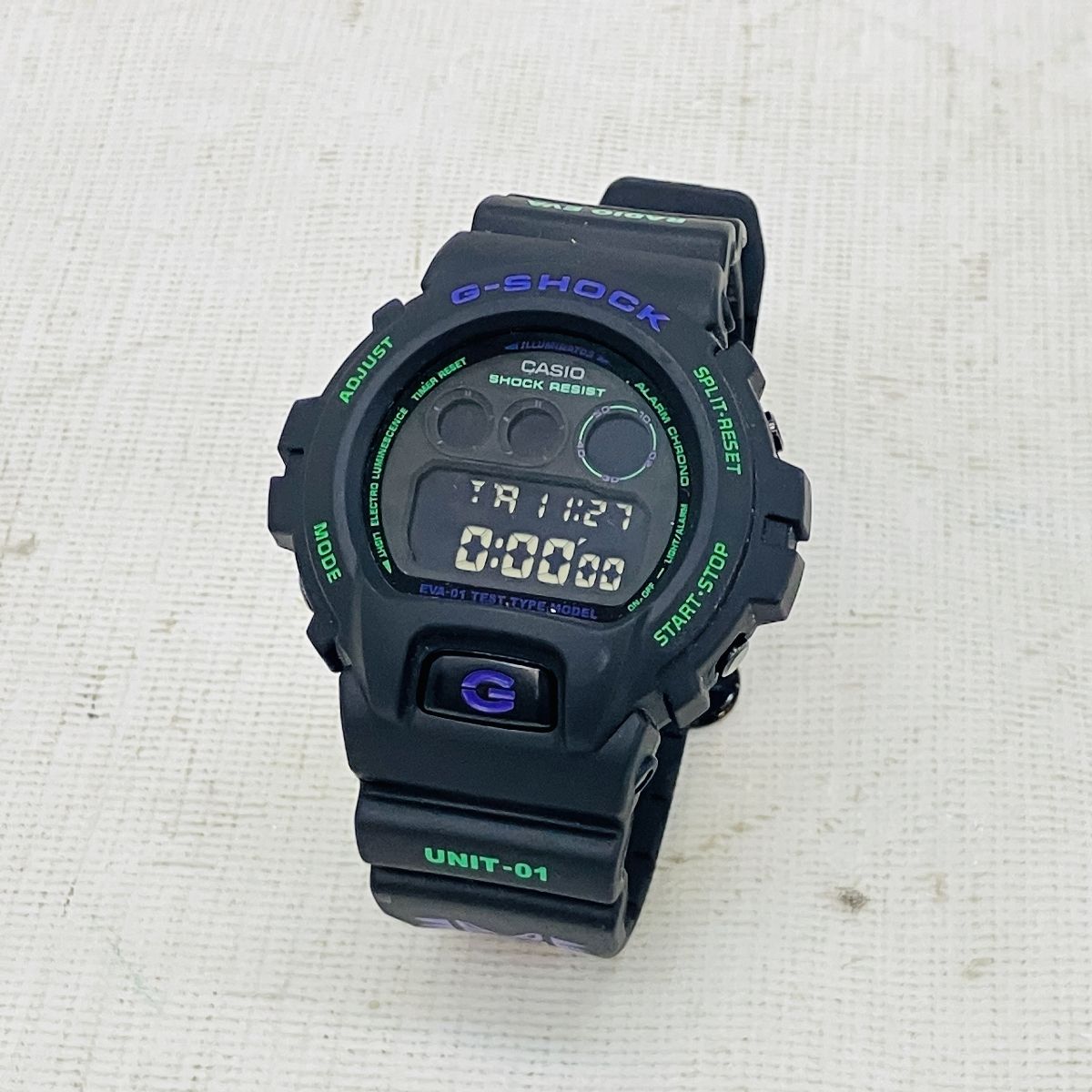CASIO カシオ G-SHOCK DW-6900FS エヴァンゲリヲン 初号機