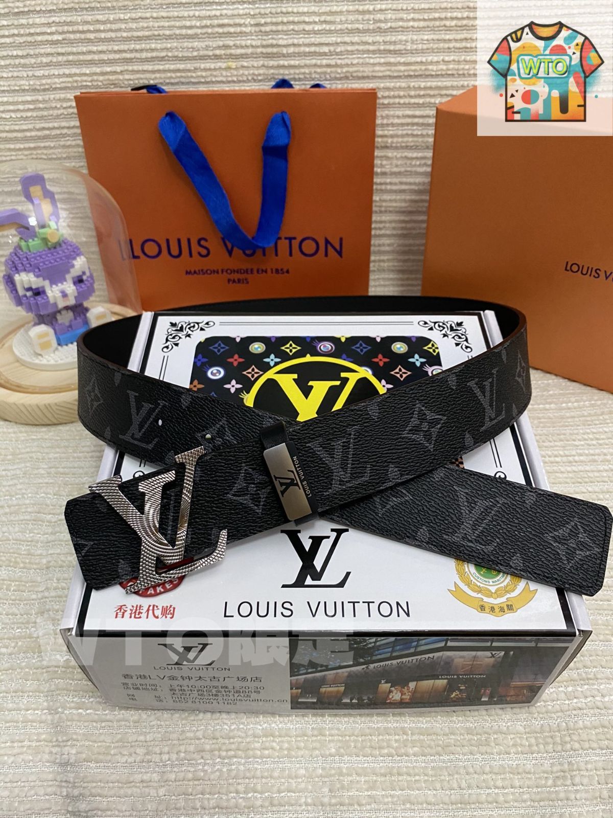 [正規店購入] ルイヴィトン　ベルト LOUIS VUITTON ルイヴィトン ベルト Louis Vuitton モノグラム