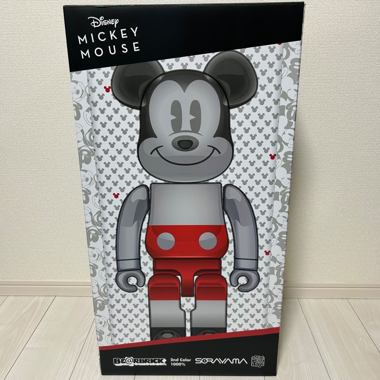 BE RBRICK MICKEY 2nd 1000 SORAYAMA 空山基 ベアブリック フィギュア ミッキー ディズニー メディコムトイ