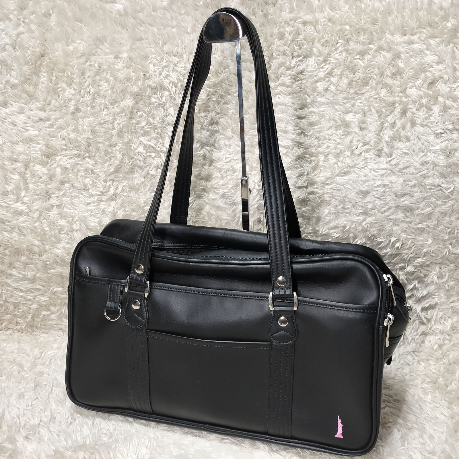 FURLA/フルラ レザー 3way ビジネスバッグ リュック ブラック FURLA アルゴ レザー ビジネスバッグ ビジネスリュック 3WAY