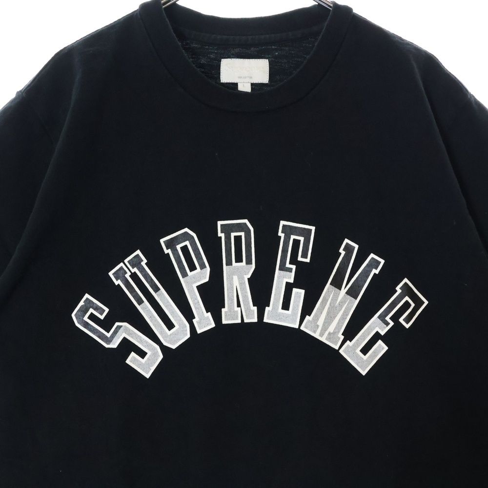 トップス Supreme Curve Logo Tee 17ss M SUPREME (シュプリーム) 17SS Curve Arc Logo Tee アーチロゴ