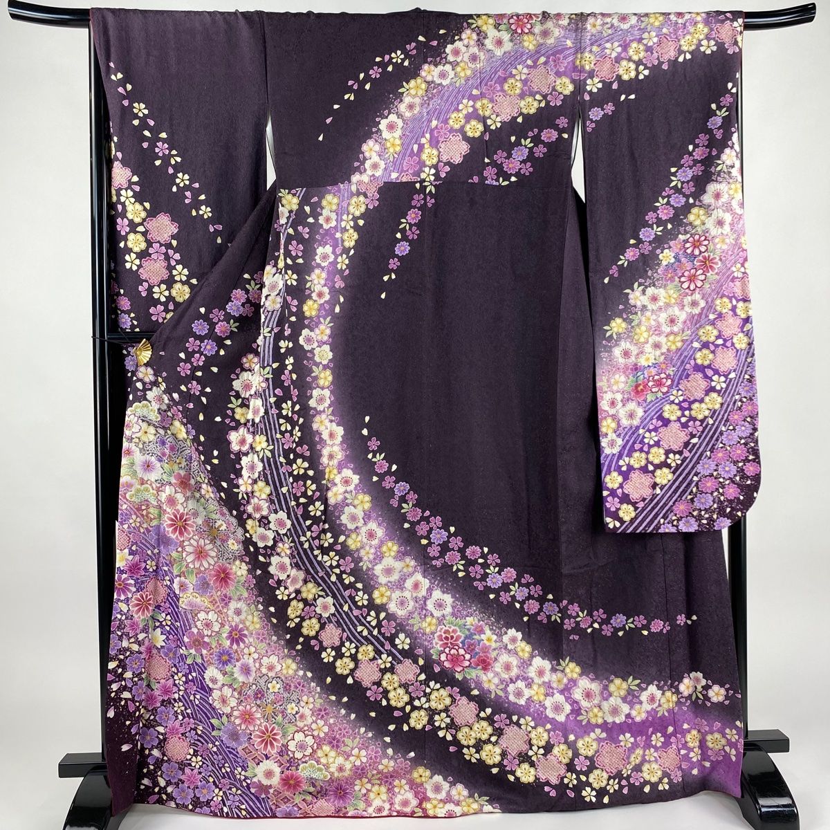 振袖 名品 身丈161.5cm 裄丈66cm 正絹