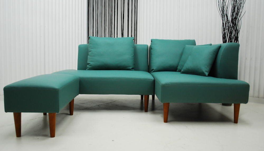 アウトレット 現品限り 一部 大 強合成皮革 傷に強い新素材 アレンジ自由自在 カウチソファーセット 221205-ジェセス