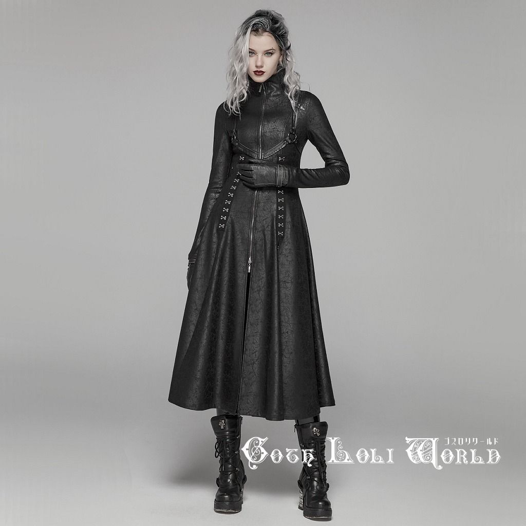 イノセントワールド　ロングコート　ウール　ロリータ　ゴスロリ　黒　Mサイズ イノセントワールド ロングコート ウール ロリータ ゴスロリ 黒