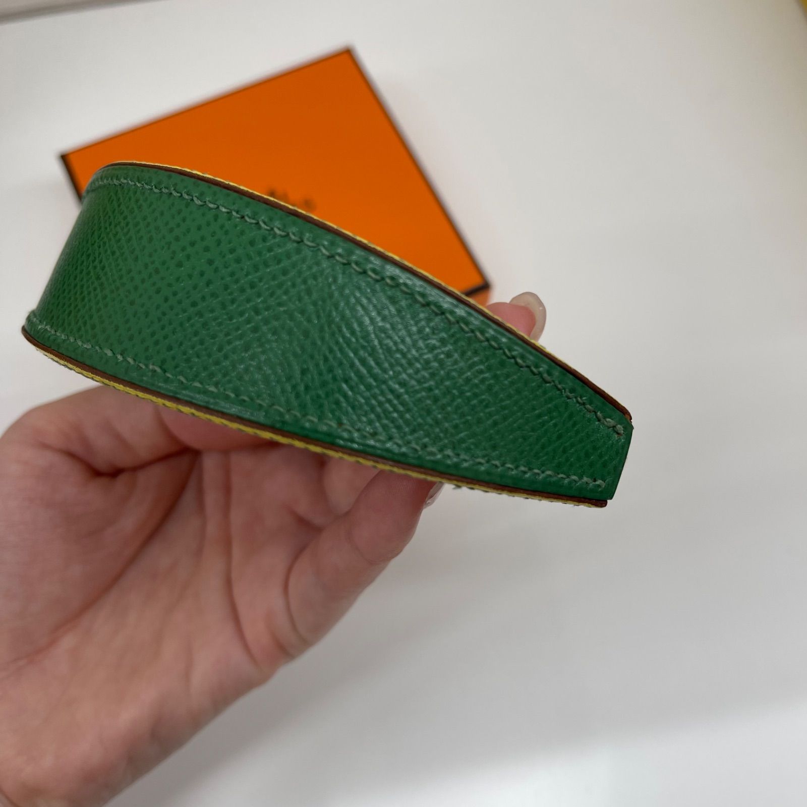 美品】HERMES エルメス フルーツコインケース スイカ シェーブル 