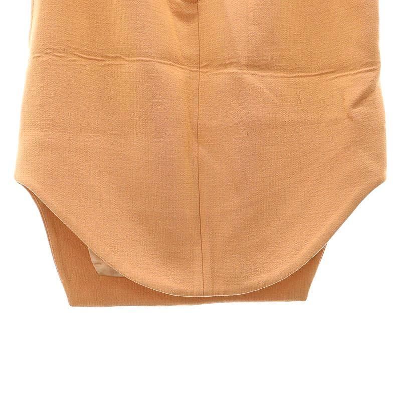カルヴェン CARVEN タイトスカート 膝丈 ジッパーフライ ウール混 36 