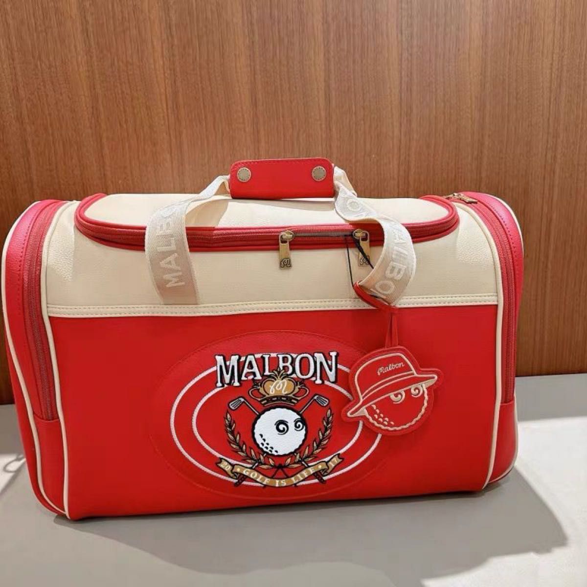 Malbon マルボンゴルフ 男女兼用 ボストンバッグ 新品