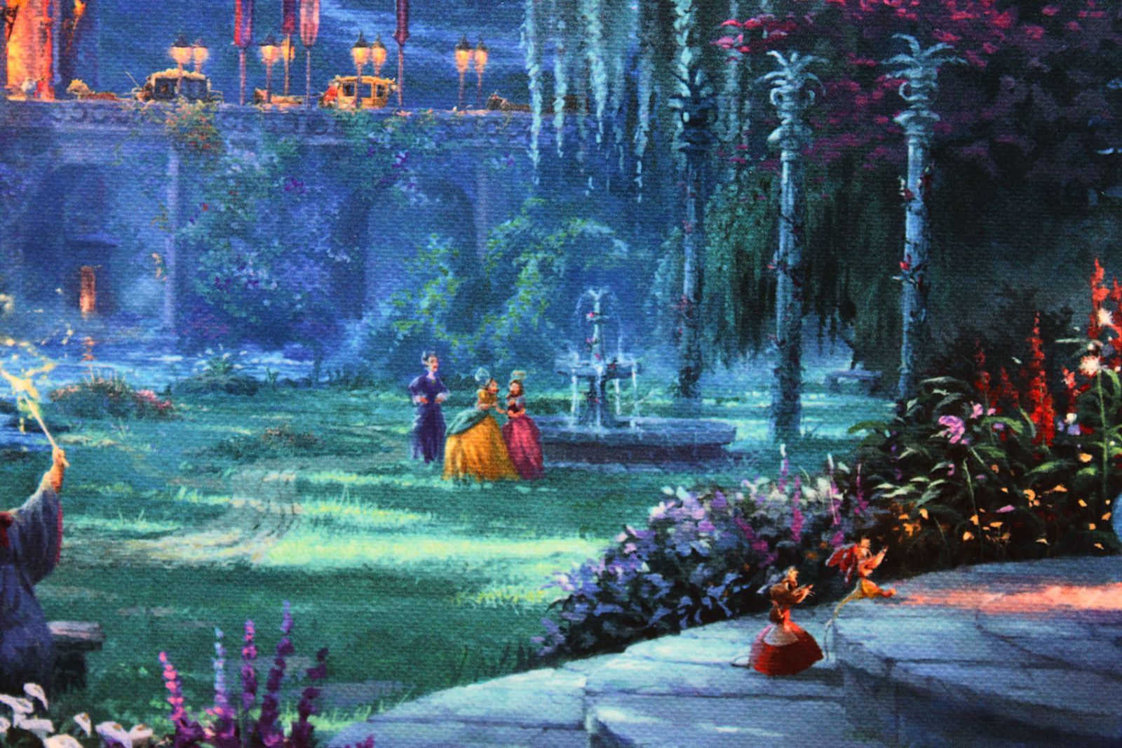 ディズニー/トーマス キンケード「シンデレラ/ダンシング イン ザ