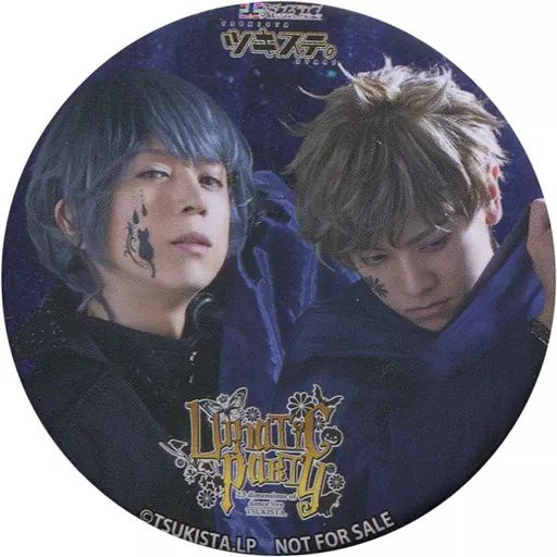 中古】バッジ・ピンズ(男性) 佐藤友咲(水無月涙)＆笹翼(神無月郁
