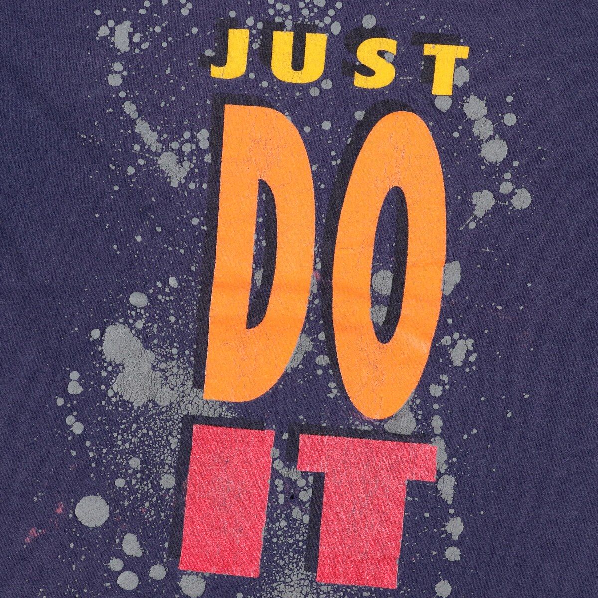 古着 90年代 ナイキ NIKE 銀タグ JUST DO IT プリントTシャツ USA製 