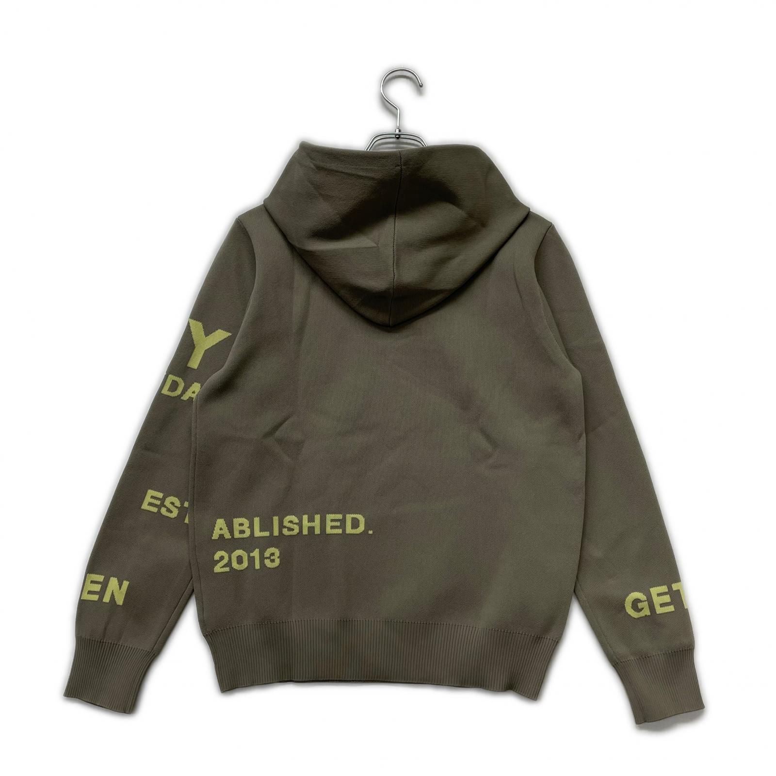 レディース ジャックバニー Jack Bunny!! セーター 1 M カーキ ニットパーカー ブランドロゴ