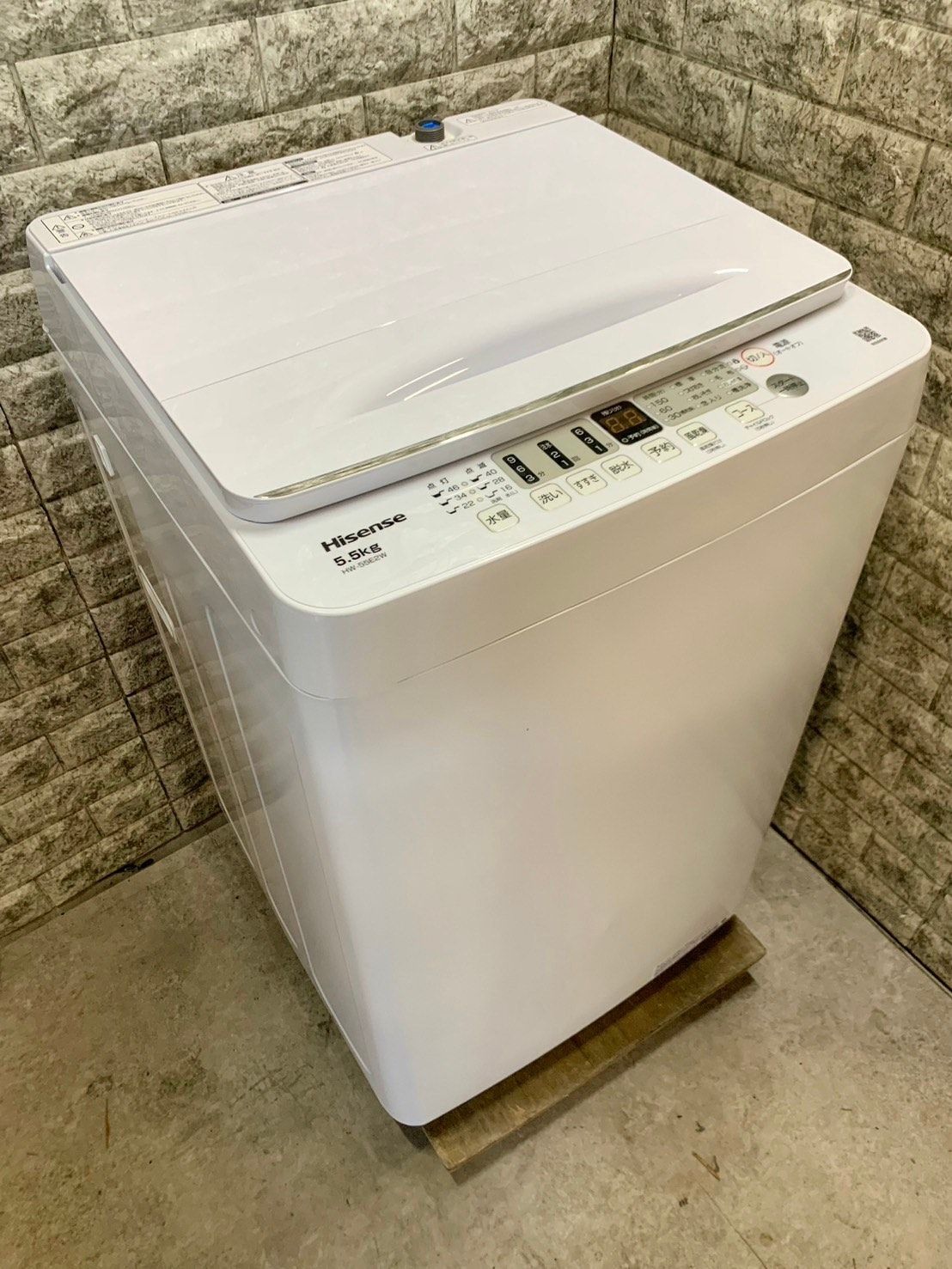 高年式・美品】大阪送料無料☆3か月保証☆洗濯機☆ハイセンス☆2023年  