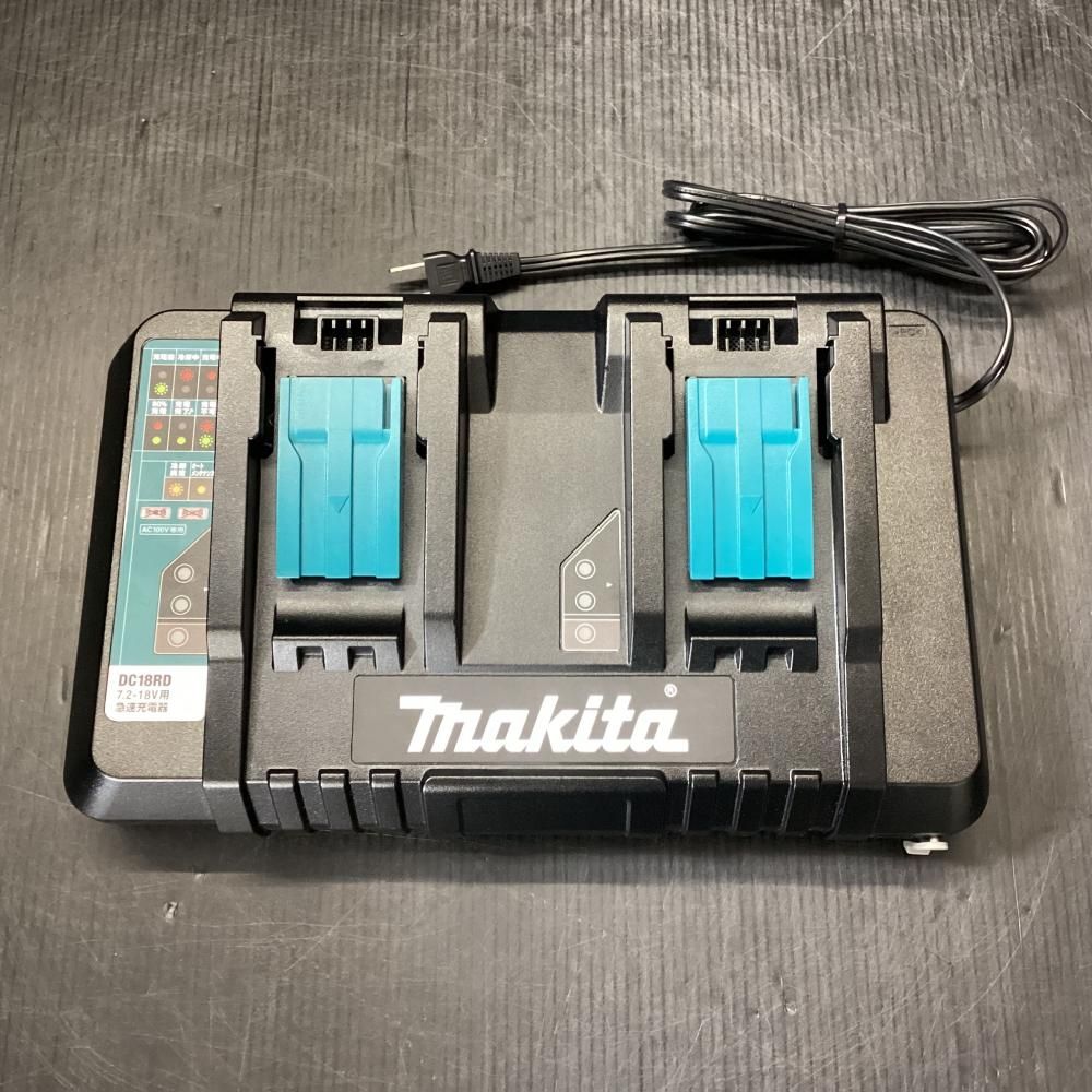 makita/マキタ◇2口急速充電器 DC18RD 7.2-18V用 ケース付き 純正品  SH240925-02S⁄ マキタ(makita) 2口急速充電器 DC18RD 7.2-18V用 取扱説明書
