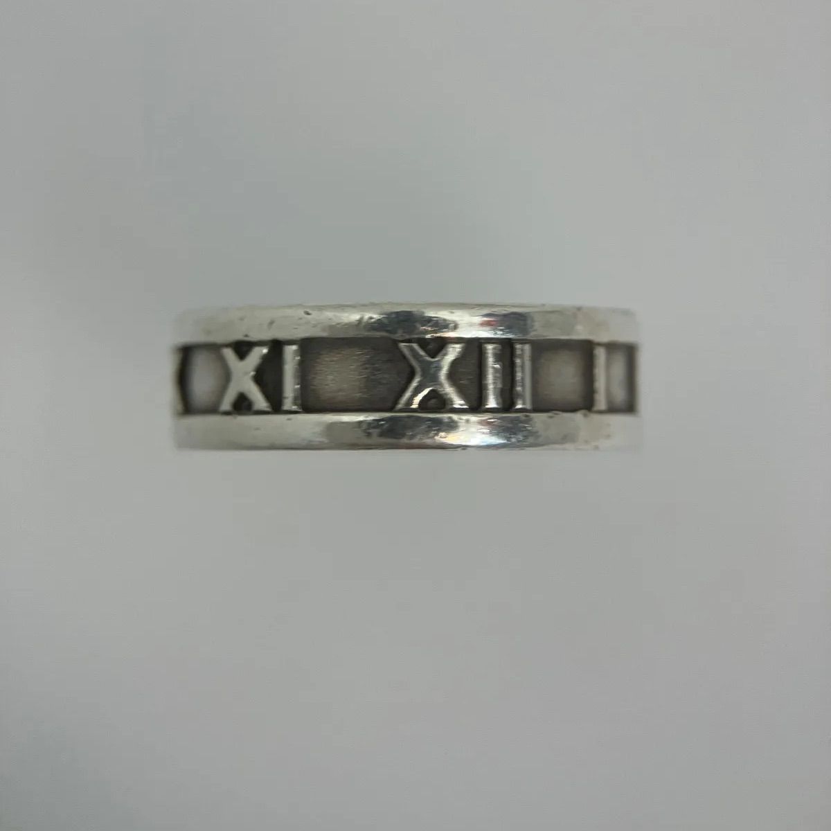 TIFFANY&Co. ティファニー アトラス リング 15号 メンズ ge1 TIFFANY&Co. ティファニー アトラス リング 15号 メンズ ge1