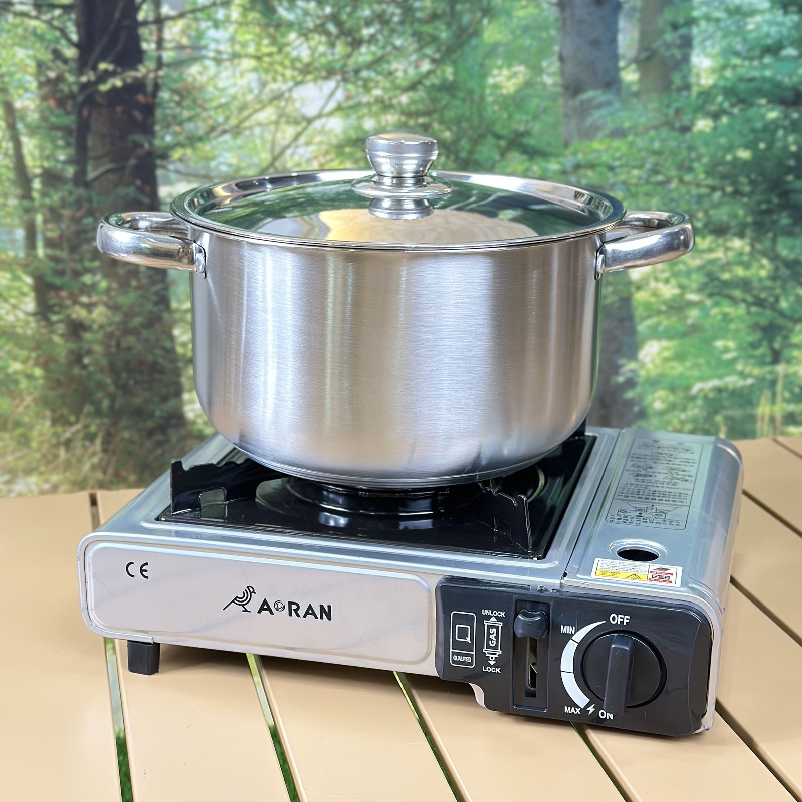本格ステンレス調理器具10点セット 鍋と蓋5組