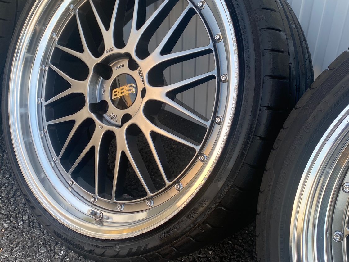 みらい@栃木　BBSホイール BBS LM <br>18インチ 7.5J PCD:114.3 穴数:5 inset:55 <br