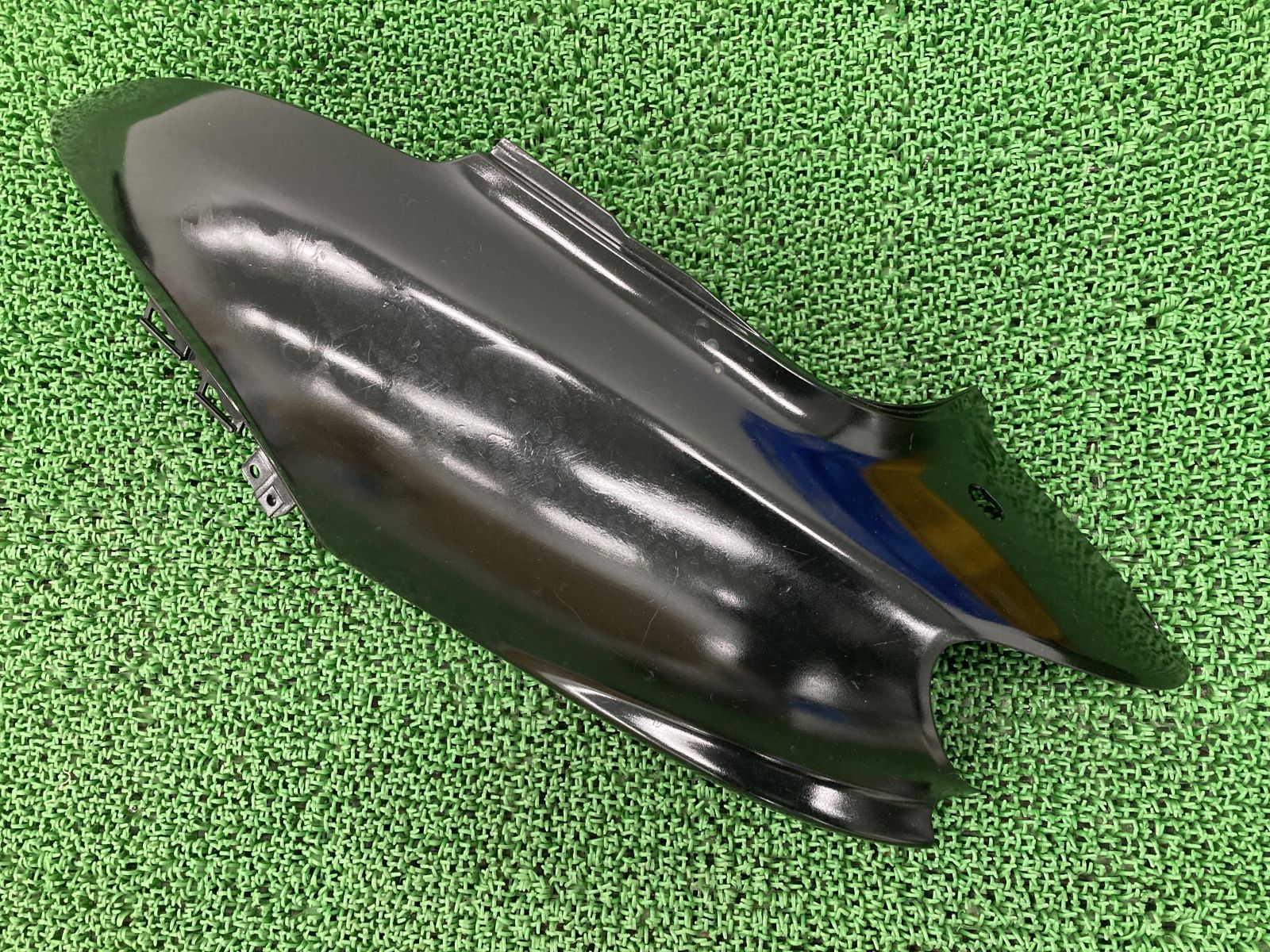 ジョグ シートカウル 左 黒 5KN ヤマハ 純正 中古 バイク 部品 SA16J サイドカバー サイドモール ペイント素材に 車検 Genuine