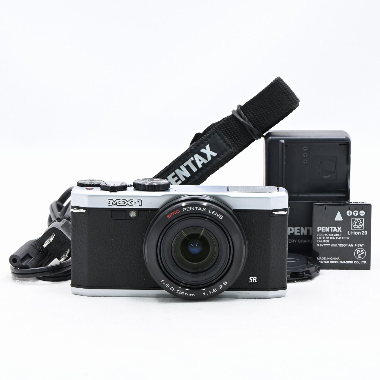 PENTAX ボディ ペンタックス MX-1 - シルバー 中古 難あり品 MX 