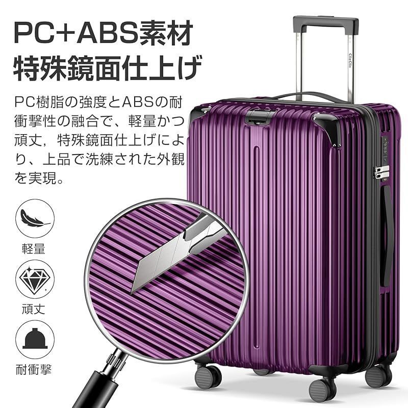 超軽量・歴代最軽量1.7kgサムソナイト コスモライト55機内持込 パール