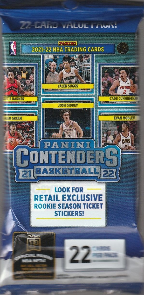 2021-22 あぶない Panini Contenders Blaster 未開封box