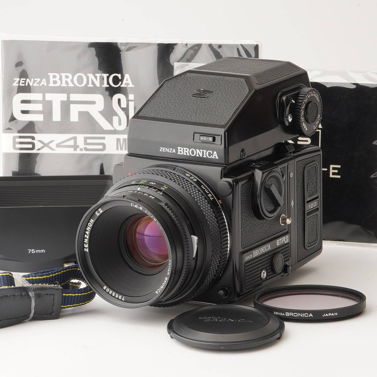 ゼンザブロニカ ZENZANON EⅡ 75mm f2.8 BRONICA ♪cm21♪