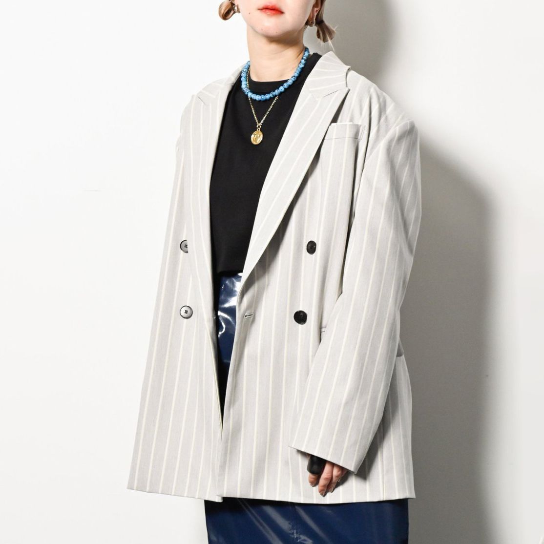 CITYSHOP (シティショップ) OVER SIZE W ジャケット 24010042883010  