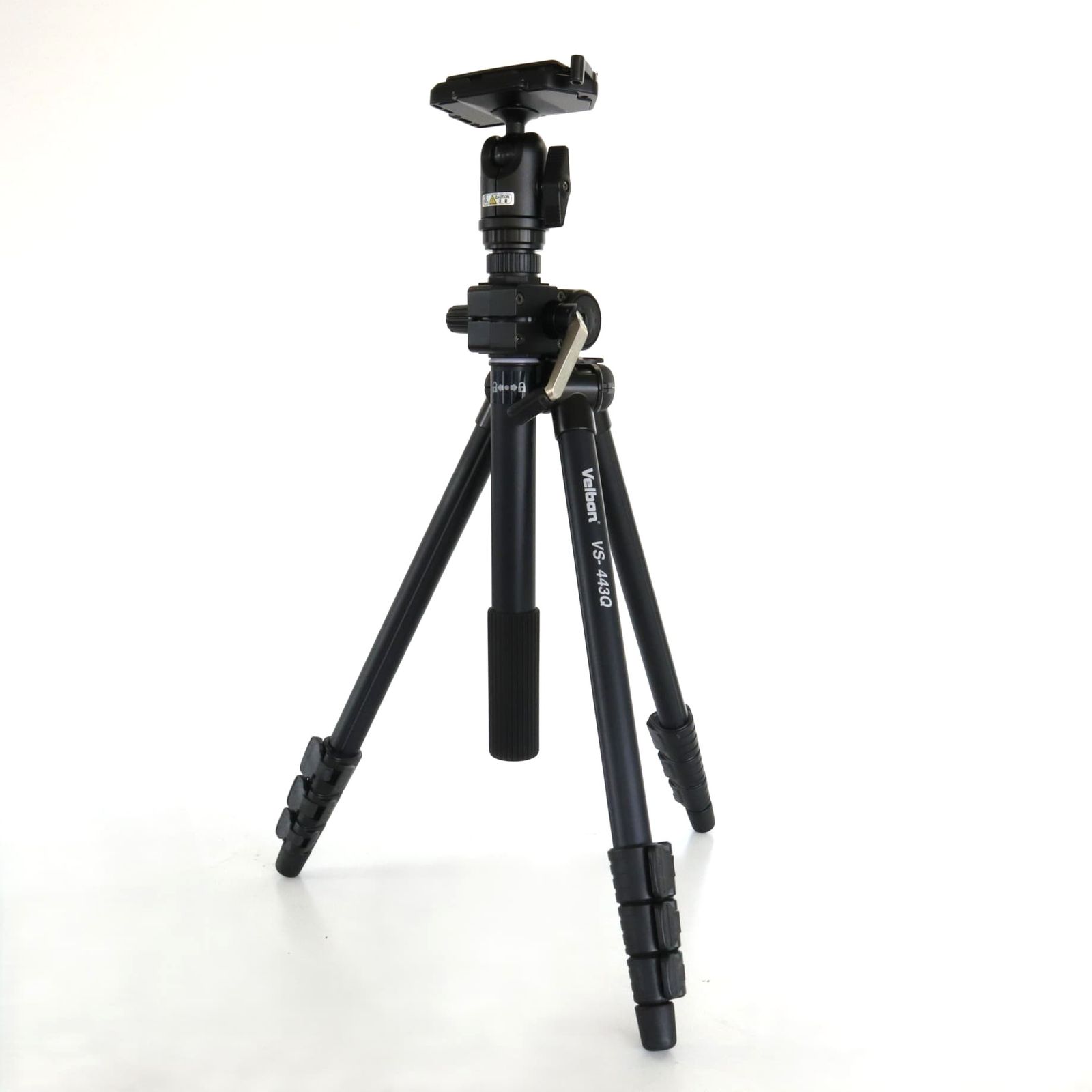 極上美品》 三脚 Velbon VS-443Q ベルボン アルミ製 雲台 QHD 極上美品》 三脚 Velbon VS-443Q ベルボン アルミ製 雲台 QHD