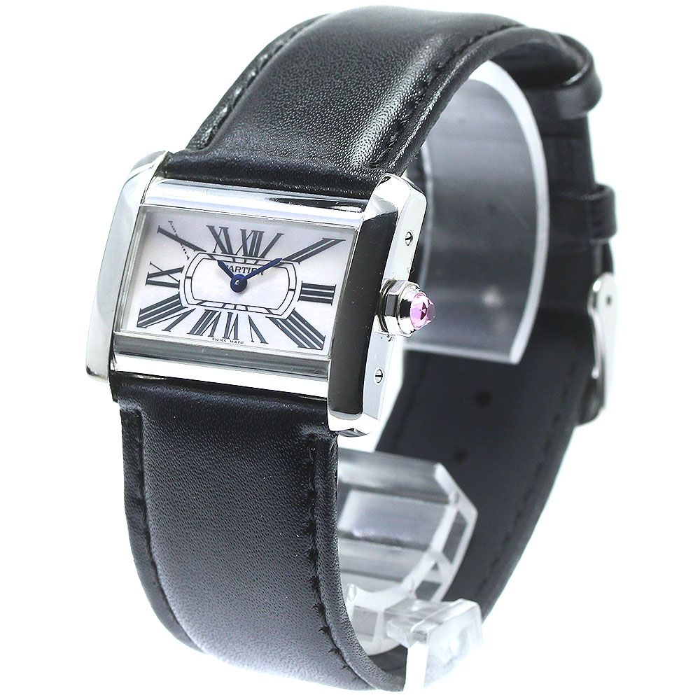 カルティエ CARTIER W6301455 タンクディバンSM クォーツ レディース_ 