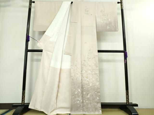 平和屋本店□極上 山口美術織物 皇室 伊勢神宮御用 西陣織 訪問着 刺繍