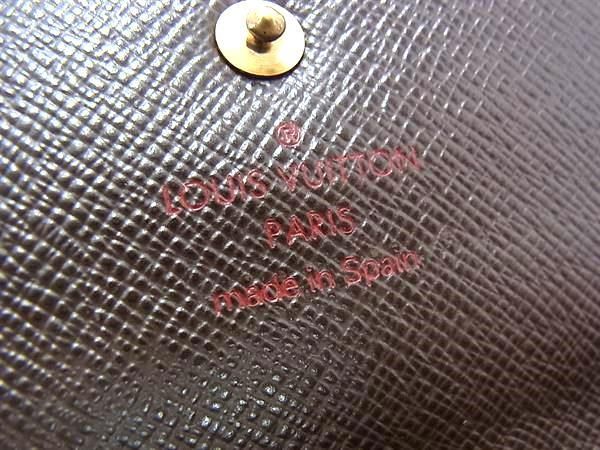 LOUIS VUITTON ルイヴィトン 財布 ダミエ ポシェット ポルトモネ  